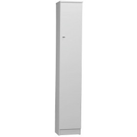 MOBILE BIANCO LACCATO CON 1 ANTA cm. 31x34x183h. 313TL