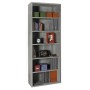 PRATICO LIBRERIA CEMENTO cm. 35,7x81,6x217h.