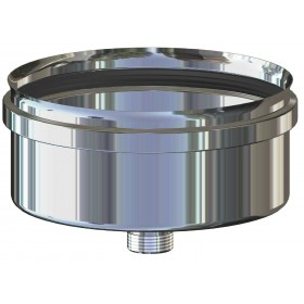 TAPPO SCARICO CONDENSA ACCIAIO INOX AISI 304 CM. 20