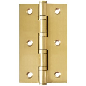 CERNIERE IN FERRO A LIBRO OTTONATE GIALLO POLL. 4 PZ. 2