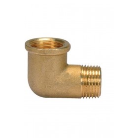 GOMITO M/F IN OTTONE GIALLO GR. 3/4