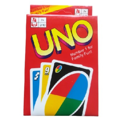 UNO CARTE DA GIOCO NUMBER ONE FOR FAMILY