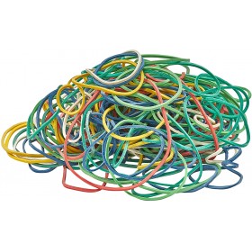 ELASTICI IN GOMMA MILLEUSI ASSORTITI GR. 100