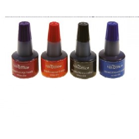 INCHIOSTRO ROSSO SENZA OLIO PER TIMBRI ML. 30