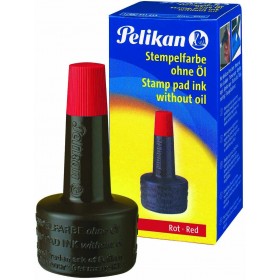 PELIKAN INCHIOSTRO ROSSO SENZA OLIO PER TIMBRI ML. 28