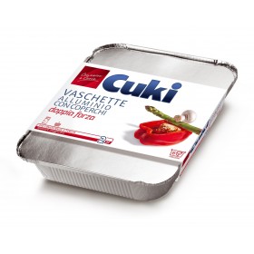 CUKI VASCHETTA ALLUMINIO CON COPERCHIO CALDO/GELO R31 PZ. 5 CUKI VASCHETTA ALLUMINIO CON COPERCHIO CALDO/GELO R31 PZ. 5