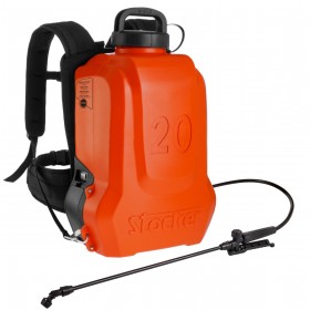 STOCKER POMPA ERGO A SPALLA PER IRRORAZIONE A BATTERIA Li-Ion 18V 2,2 Ah LT. 20