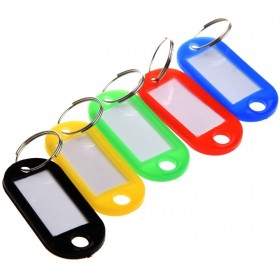 TARGHETTE PORTACHIAVI CON GIVOLARE PZ. 6