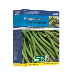 SEMI DI FAGIOLO NANO TEMA MANGIATUTTO GR. 500