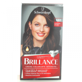 BRILLANCE CREMA COLORANTE 880 CASTANO SCURO BRILLANCE CREMA COLORANTE 880 CASTANO SCURO