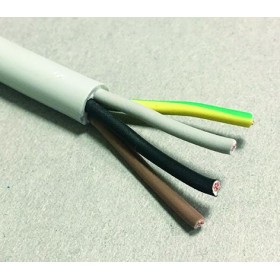 CAVO ELETTRICO RAME PECSOFLEX PVC GRIGIO M SEZ. 4X1,5