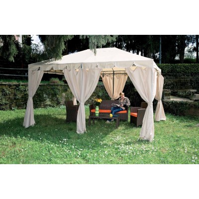 GAZEBO IN ACCIAIO mt.3x4 ARMONIA