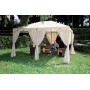 GAZEBO IN ACCIAIO mt.3x4 ARMONIA