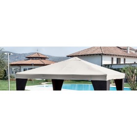 TOP COPERTURA PER GAZEBO LEGNO 3x3 POLIESTERE COLORE VERDE