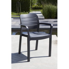 ALLIBERT SEDIA TISARA COLORE GRAPHITE