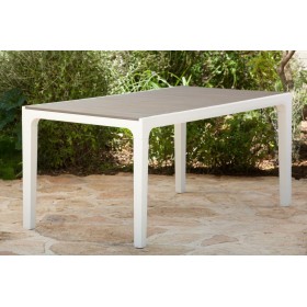 KETER TAVOLO HARMONY cm.160 BI COLORE TORTORA