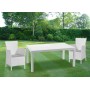 KETER TAVOLO MELODY cm.160x94x74h COLORE BIANCO