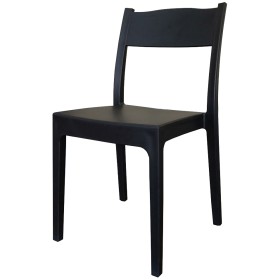 SEDIA RESINA VESTA COLORE ANTRACITE