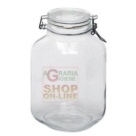 BORMIOLI VASETTO IN VETRO FIDO CON TAPPO ERMETICO CL. 200 BORMIOLI VASETTO IN VETRO FIDO CON TAPPO ERMETICO CL. 200