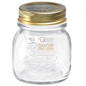 BORMIOLI VASETTO IN VETRO QUATTRO STAGIONI CON TAPPO DIAM. MM. 56 CL. 15 BORMIOLI VASETTO IN VETRO QUATTRO STAGIONI CON TAPPO DIAM. MM.