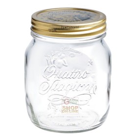 BORMIOLI PATRU ST IONAGBORCAN DE STICLĂ CU CAPAC DIAM. MM. 86 CL. 100 BORMIOLI PATRU ST IONAGBORCAN DE STICLĂ CU CAPAC DIAM. MM. 86