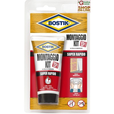 BOSTIK ASAMBLATOR MONTAGGIO KIT SUPER RAPIDO GR. 100