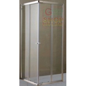 CABINĂ DE DUȘ TRANSPARENTĂ DIN CRISTAL MM. 6 CM. 64/70X84/90