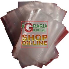 SACI PENTRU VACUUM G rataOFF CM.15X30 ÎN CONFEZIONE DE 25 BUC.