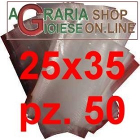 SACI PENTRU VACUUM G rata deOFF CM.25X35 ÎN CONFEZIONE DE 50