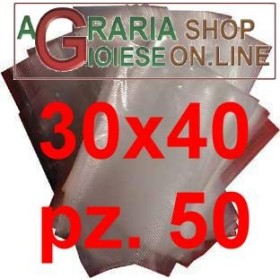 SACI SACI PENTRU VACUUM GOFFRATA CM.30X40 ÎN CONFEZIONE DE 50