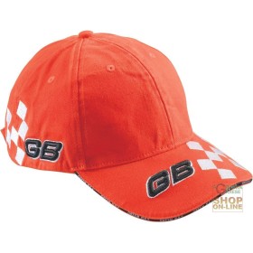CAPPELLINO 100% COTONE CON VISIERA LOGO GB TINC RACE COLORE