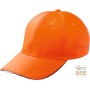 CAPPELLINO IN POLIESTERE C VISIERA CON LUCI A LED COLORE