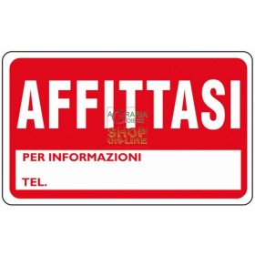 SEMNAL SIGN AFFITTASI MM. 300X200