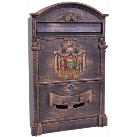 CUTIE POȘTALĂ DIN ALUMINIU RESIDENCIA BRONZ CULOARE CUTIE POȘTALĂ DIN ALUMINIU RESIDENCIA BRONZ CULOARE
