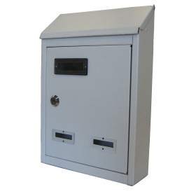 ALB PICTATE CUTIE POȘTALĂ MODELLO CITY CM. 18x6x25h ALB PICTATE CUTIE POȘTALĂ MODELLO CITY CM. 18x6x25h