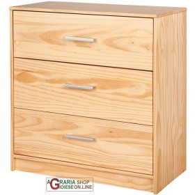PIEPT DE SERTARE CU 3 SERTARE DIN PIN MASSELLO LEMN DE CULOARE NATURALE cm. 70x35x71H PIEPT DE SERTARE CU 3 SERTARE DIN PIN MASSELLO LEMN DE CULOARE