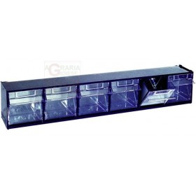 CASSETTIERA MULTIBIN 6 CASSETTI MM. 600X95X115