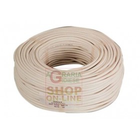 CAVO ELET bipolarăTRICO SEC. 2 X 1 ALB