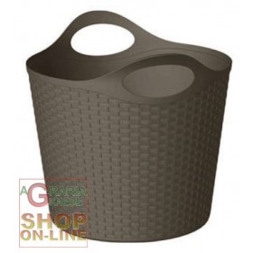 COȘ MULTIFUNCȚIONAL CU MANIGLIE LT.27 CULORI ASORTATE