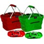 CESTO PER LA SPESA PIEGHEVOLE IN NYLON BAGGY-BAG CM. 47X28X24