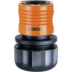 CLABER RACCORDO RAPIDO PORTAGOMMA PER TUBO DA mm. 19 - 25 3/4