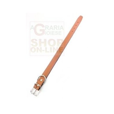 GULER PENTRU CANI PIELE FODERATO CUSUT MM. 25X510