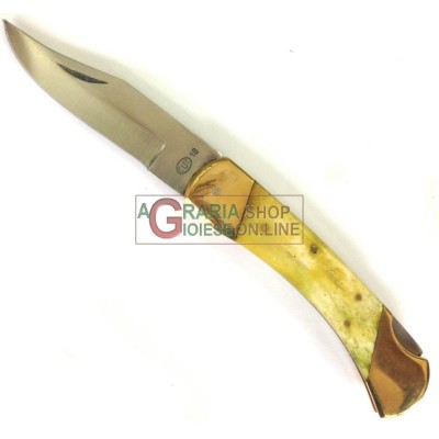 COLTELLO CUT CAPRIOLO MOD. LARGE MM.100 LAMA IN ACCIAIO INOX