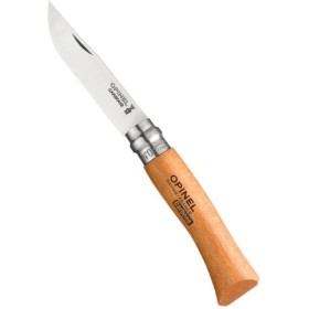 OPINEL KNIFE LAMA din oțel carbon MANICO IN FAGGIO N. 7