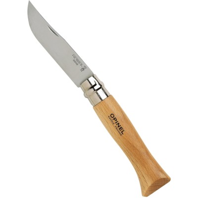 OPINEL KNIFE LAMA din oțel inoxidabil MANICO IN FAGGIO N. 9