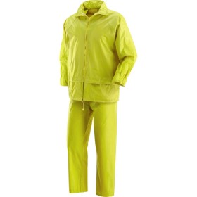 COMPLETO GIACCA E PANTALONE IMPERMEABILE BOAT GIALLO IN