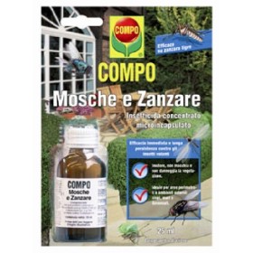 COMPO INSECTICID CONCENTRATO PENTRU muste si tantari Draker 10.2 ML. 25 COMPO INSECTICID CONCENTRATO PENTRU muste si tantari Draker