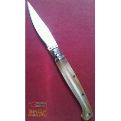 CONAZ COLTELLO PATTADA BROTZU MANICO LUCIDO CM. 19