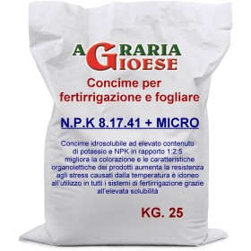 CUCIMSI FERTIRRIGAZCATANA ION NPK 9.12.38 CU MICROELEMENTE KG.