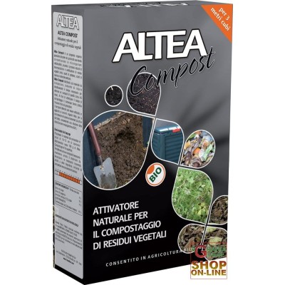 ALTEA COMPOST NATURALE ACTIVATOR PENTRU COMPOSTAGGIO DE